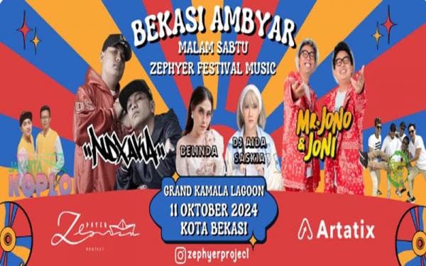 Harga Tiket Konser Bekasi Ambyar, Malam Penuh Energi dan Kebersamaan 