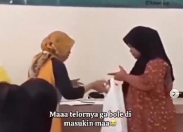 Viral Video Bantuan Telur untuk Ibu Hamil Diambil Petugas Usai Difoto