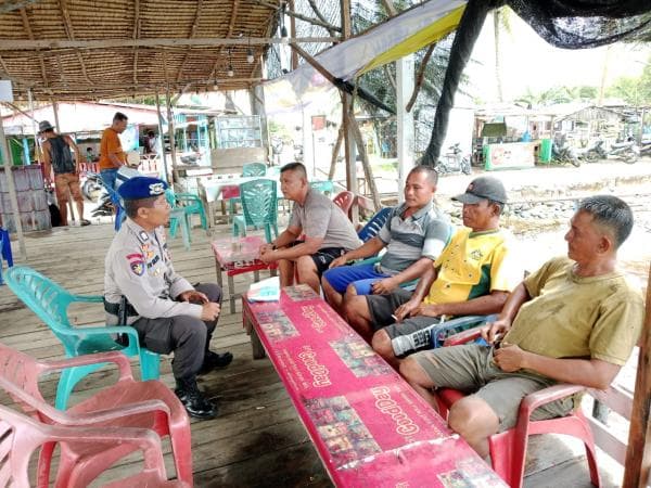 Ciptakan Kondisi Aman, Nyaman, dan Damai Jelang Pemilu 2024, Sat Polairud Laksanakan Cooling System