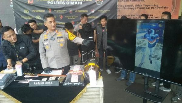 Sok Jago Serang Warga Sambil Live di Medsos, Tiga Anggota Geng Motor Diringkus