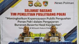 Polres Polman Terima Tim Puslitbang Polri, Bahas Strategi Penguatan Kepercayaan Publik