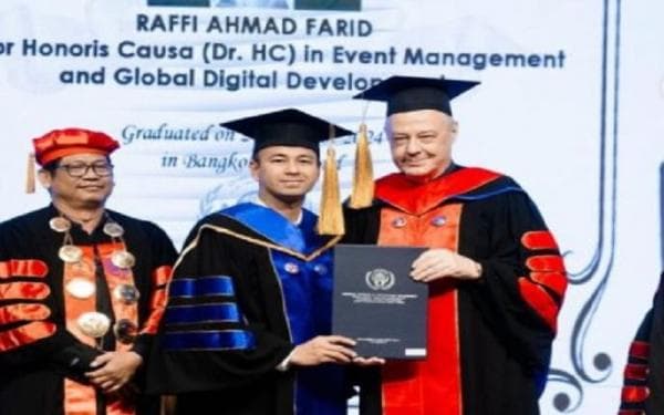 Kampus yang Beri Raffi Ahmad Gelar Tak Berizin, Kemendikbud Tak Akui Gelar Honoris Causa Raffi Ahmad