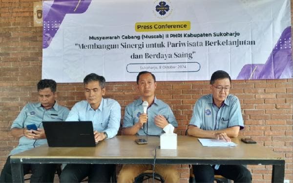 Persiapan Muscab II, PHRI Sukoharjo Buka Pendaftaran Calon Ketua Baru