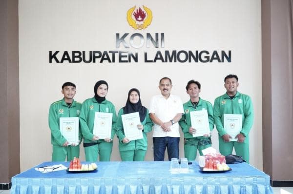 Atlet Lamongan Berprestasi di PON XXI Aceh Sumut Dapat Bonus dari KONI