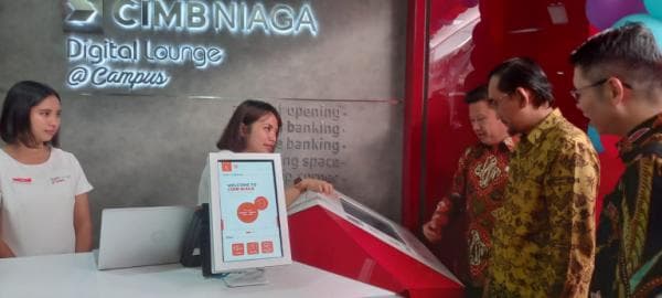 CIMB Niaga Perkuat Kerja Sama dengan Universitas Brawijaya Malang, Hadirkan Digital Lounge