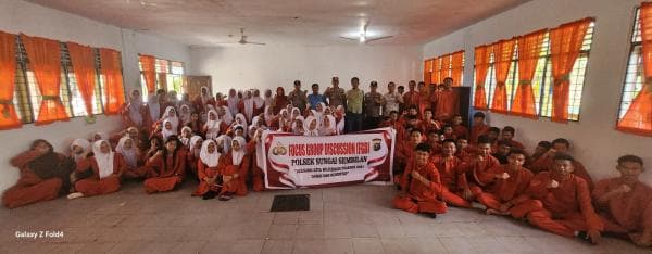 Polsek Gelar Kegiatan Focus Group Discussion, Kali Ini Bertempat di SMA Negeri 4 Dumai