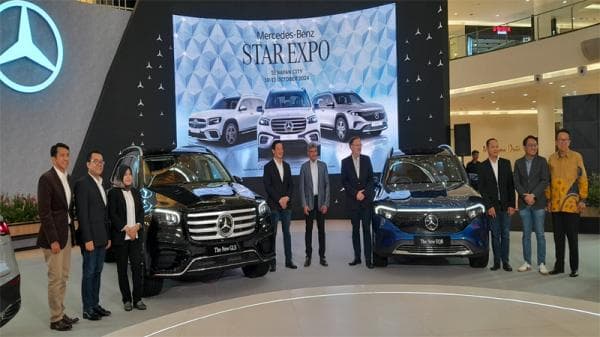 Bintang Baru Mercedes-Benz: GLS 450 dan EQB 250+ Bersinar Terang di Star Expo 2024