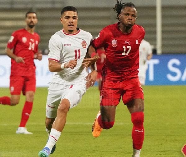 Ragnar Oratmangoen Cetak Gol Penyelamat, Indonesia Tahan Imbang Bahrain 1-1 di Babak Pertama