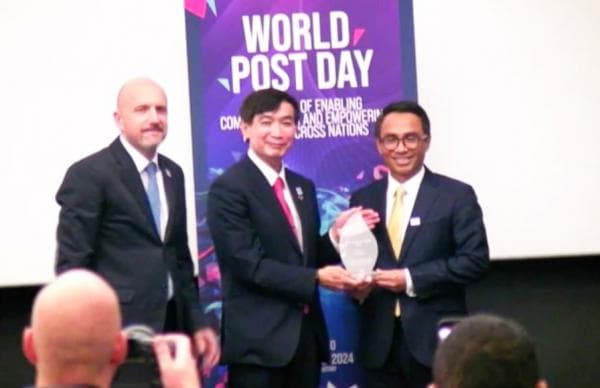 Hari Pos Sedunia, PT Pos Indonesia Dinobatkan Sebagai Rising Star in Postal Development dari UPU