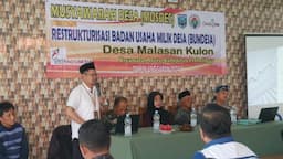 RKPDes Malasan Kulon Probolinggo Bahas Tentang Restrukturisasi Bumdes Yang Sempat Mati Suri