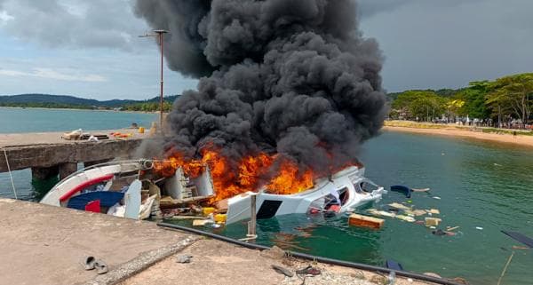 Kecelakaan Maut Speedboat Rombongan Cagub Malut Benny Laos Terbakar, 10 Orang Jalani Perawatan di RS