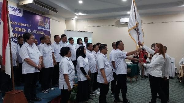 Resmi Dilantik, Pengurus SMSI Kota Medan Diminta Jaga Integritas