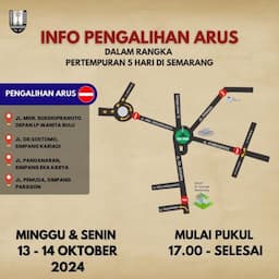 Ada Peringatan Pertempuran Lima Hari di Semarang, Minggu dan Senin Besok, Akses ke Tugu Muda ditutup