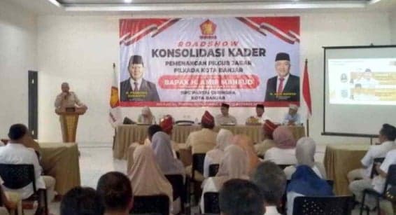 Gerindra Jabar Tekankan Kader Solid Menangkan Pasangan BADAMI di Pilkada Kota Banjar 2024