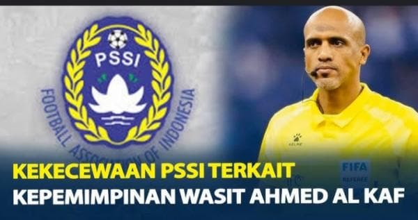 Wasit Ahmed Al Kaf Resmi Kena Hukuman Usai Rampok Kemenangan Timnas Indonesia VS Bahrain