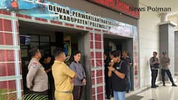 Aksi Damai HMI di DPRD Polman: Polres Polman Jamin Keamanan dan Kelancaran