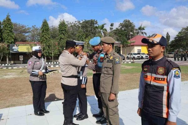 Polres Jeneponto Gelar Pasukan Operasi Zebra Pallawa 2024, Ini Sasarannya