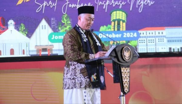 Jombang Fest 2024 Dibuka Tanpa Kehadiran Wapres Ma'ruf Amin, Pj Bupati Teguh Ambil Alih Pembukaan