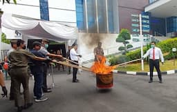 Puluhan Peluru Senpi dan Narkoba Dimusnahkan Kejari Bondowoso