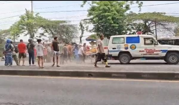 Jatuh dari Sepeda Listrik, Kakek di Lamongan Meninggal Terlindas truk trailer