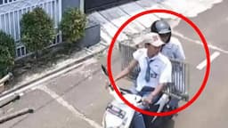 Aksi Nekat Pelajar Maling Besi Gorong-gorong di Ciomas Terekam CCTV, Warga Resah