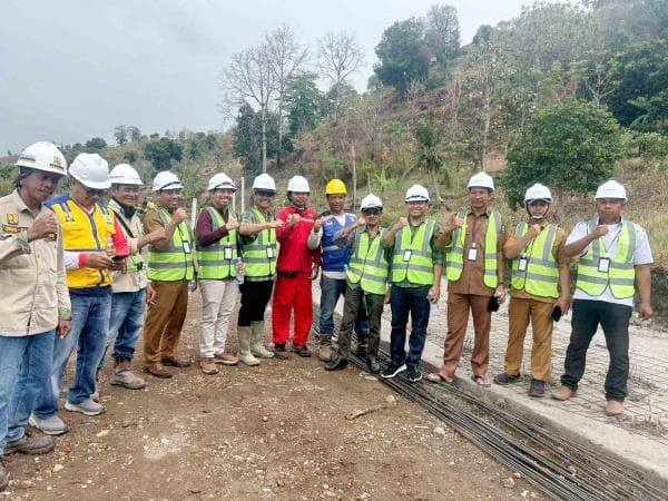 Komisi III DPRD Jeneponto Tinjau Proyek Di Waduk Kelara Kareloe