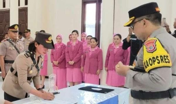 Iptu June Carla Nanariain Jabat Kasat Lantas Polres Seram Bagian Barat