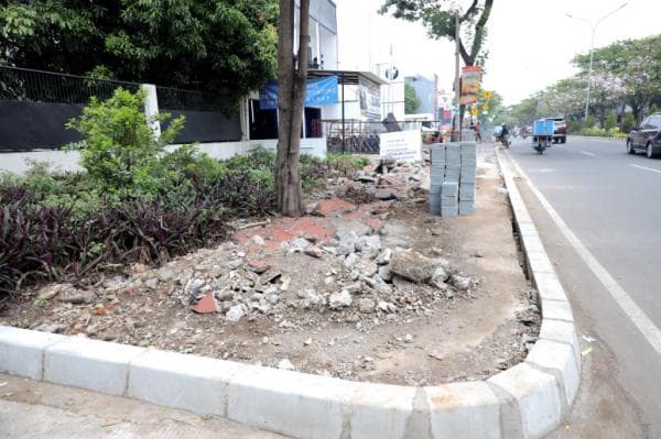 Revitalisasi Pedestrian Jalan Raya Ciater, Pemkot Tangsel Pastikan Ramah untuk Disabilitas