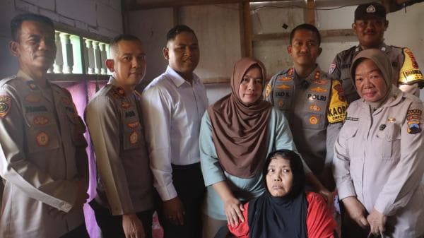 Kisah Sedih Ibu Nurjanah Menderita Stroke dan Mimpi Beli Kursi Roda Didengar Kapolres Pemalang