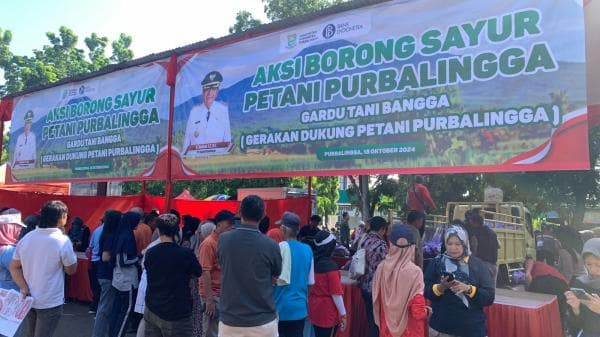 Aksi Borong Sayur Purbalingga, Stabilkan Harga Bantu Petani Lokal