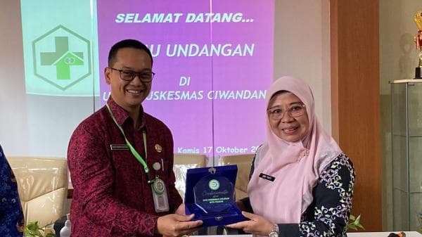 Dinkes Kabupaten Pandeglang Kunjungi UPTD Puskesmas Ciwandan Cilegon