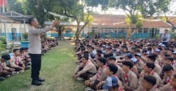 Cegah Tawuran, Polisi Penyuluhan ke Sekolah 