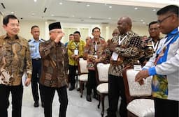 Begini Pidato Terakhir Wakil Presiden Penuh Haru di Depan Tokoh Papua