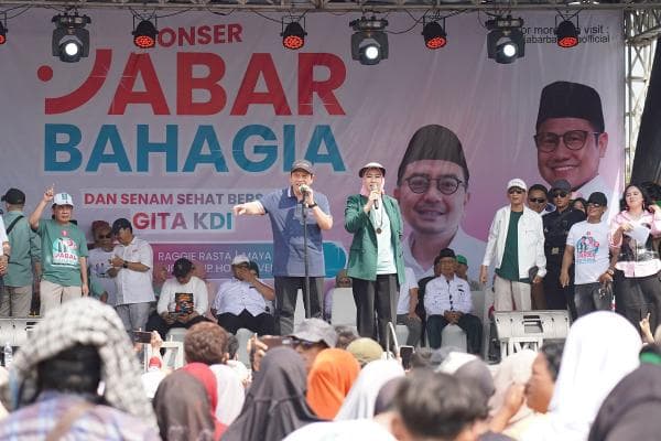 Meriah! Konser Jabar Bahagia di Indramayu Dihadiri Puluhan Ribu Warga