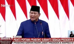 Pidato Pertama Presiden Prabowo, Indonesia Bisa Swasembada Pangan dalam 4-5 Tahun