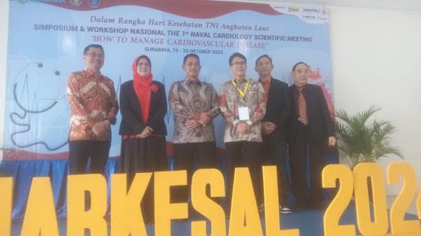 Tingkatkan Kompetensi Medis Bidang Kardiologi, RSPAL dr. Ramelan Gelar Simposium Naval Cardiology