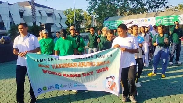 Undana Kampanyekan Bahaya Rabies dan Ajakan Vaksin Hewan Peliharaan