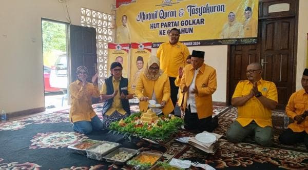 Peringati HUT ke-60, DPD Partai Golkar Kabupaten Pasuruan Solid Menangkan Pasangan Mudah