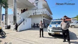 Sat Lantas Polres Polman Intensifkan Patroli, Jamin Keamanan Ibadah di Tiga Gereja