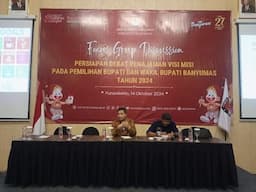 KPU Banyumas Gelar Debat Paslon 2 Nopember 2024, Fokus Penajaman Visi-Misi