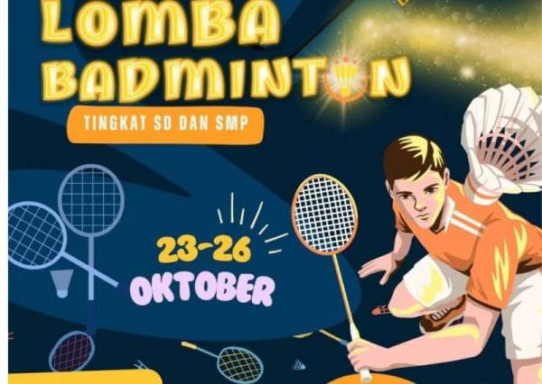 Turnamen Badminton  ACTION 3 Kembali Digelar, Peserta dari SD dan SMP Se Riau