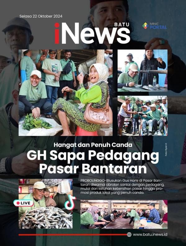 Dari Keluhan Hingga Canda Hangat, Gus Haris Blusukan di Pasar Bantaran Probolinggo