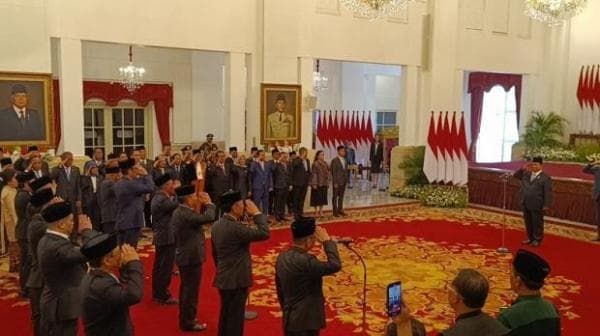 Prabowo Subianto Lantik Pejabat Baru di Istana Negara, Ini Daftarnya