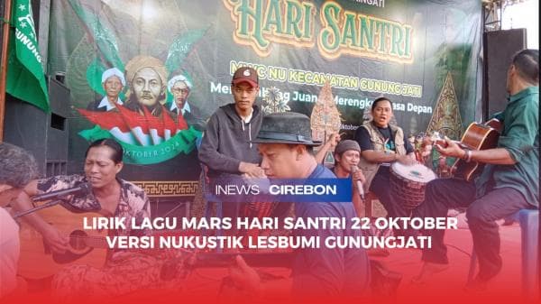 Lirik Lagu Hari Santri Nasional 2024 Versi NUkustik Lesbumi