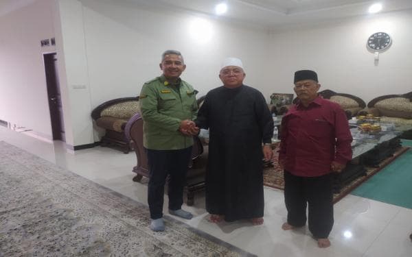 Farhan Dapat Dukungan Pimpinan Pesantren Darul Maarif