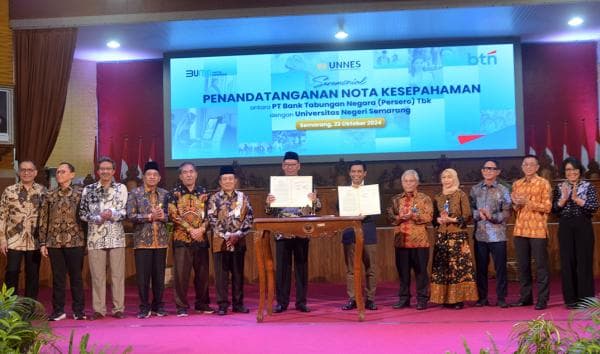 Dukung Program 3 Juta Rumah, BTN dan Unnes Bersinergi Persiapkan SDM Handal di Era Digital