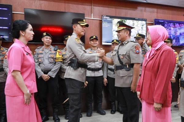 Kapolres Jombang Pimpin Sertijab, Kompol Joko dan Iptu Bagus Tejo Purnomo Resmi Jabat Pos Baru