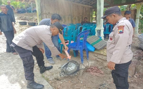 Kecelakaan Tragis, Warga Sragen Ditemukan Meninggal dengan Posisi Memegang Kabel, Ini Penyebabnya