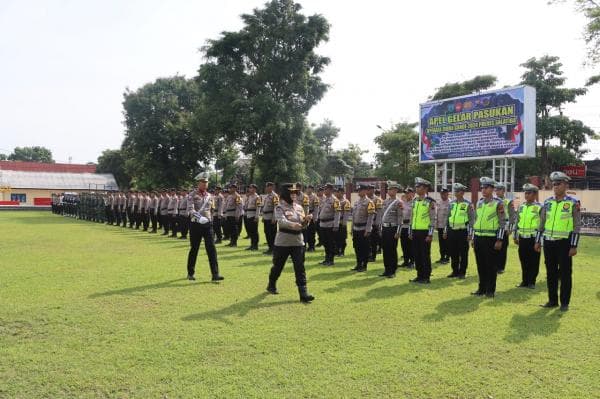 Terjunkan 60 Personil, Polres Salatiga Siap Gelar Operasi Zebra Candi 2024