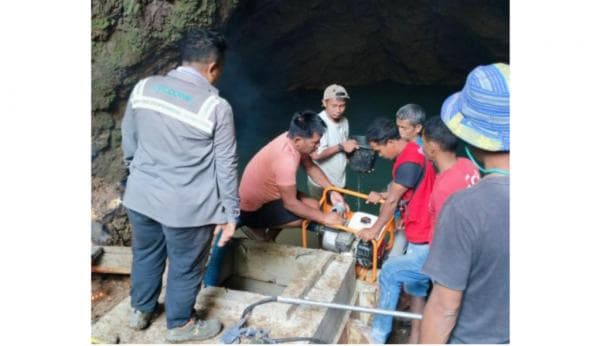 Installasi PATS Terpasang, Ratusan Warga Banuan Teraliri Air Bersih